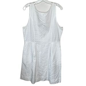 Frenchi Cotton Dress White